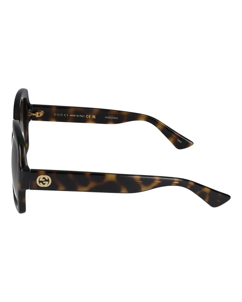 Gucci Women's Sunglasses  Gg1337s 003 Havana Brown 22-140 Injected Havana