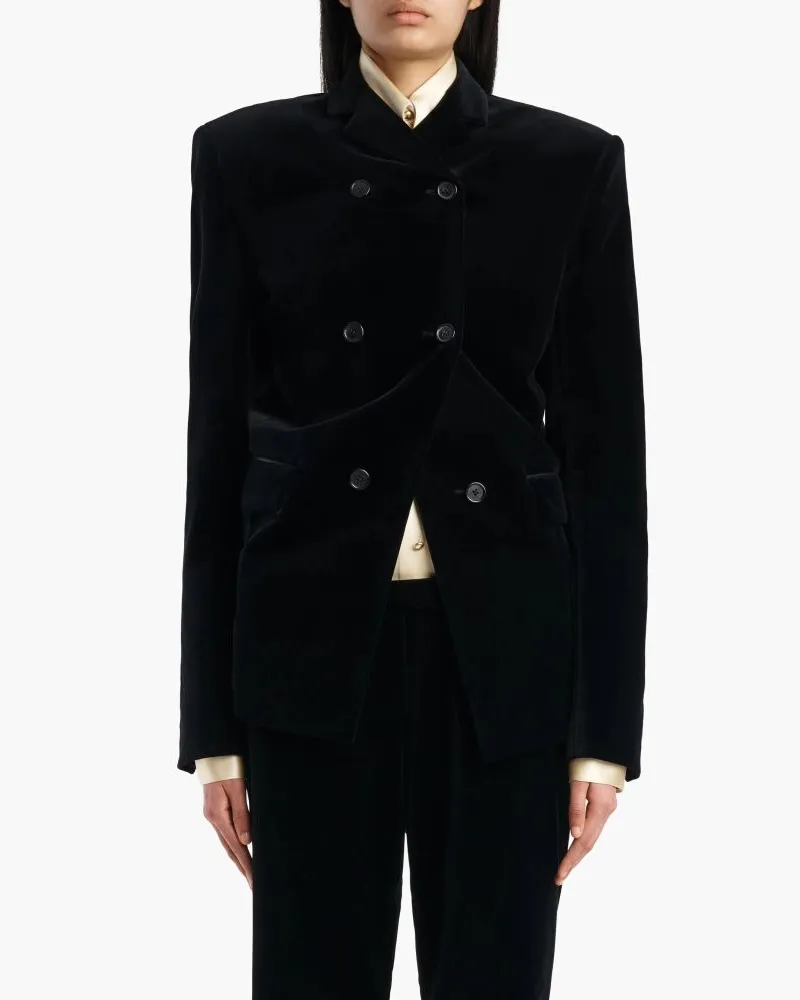 KHAITE H26 Blazer — Black Black
