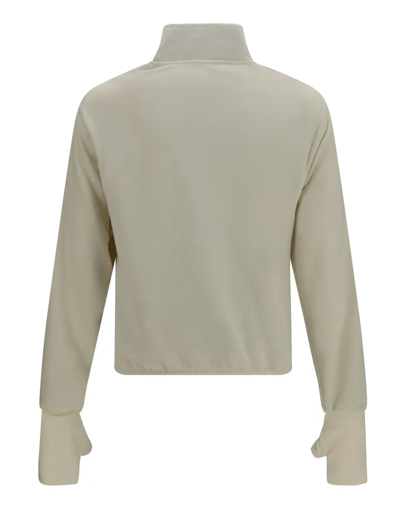 Entire Studios Shell Fleece Sweatshirt — Cream Cream