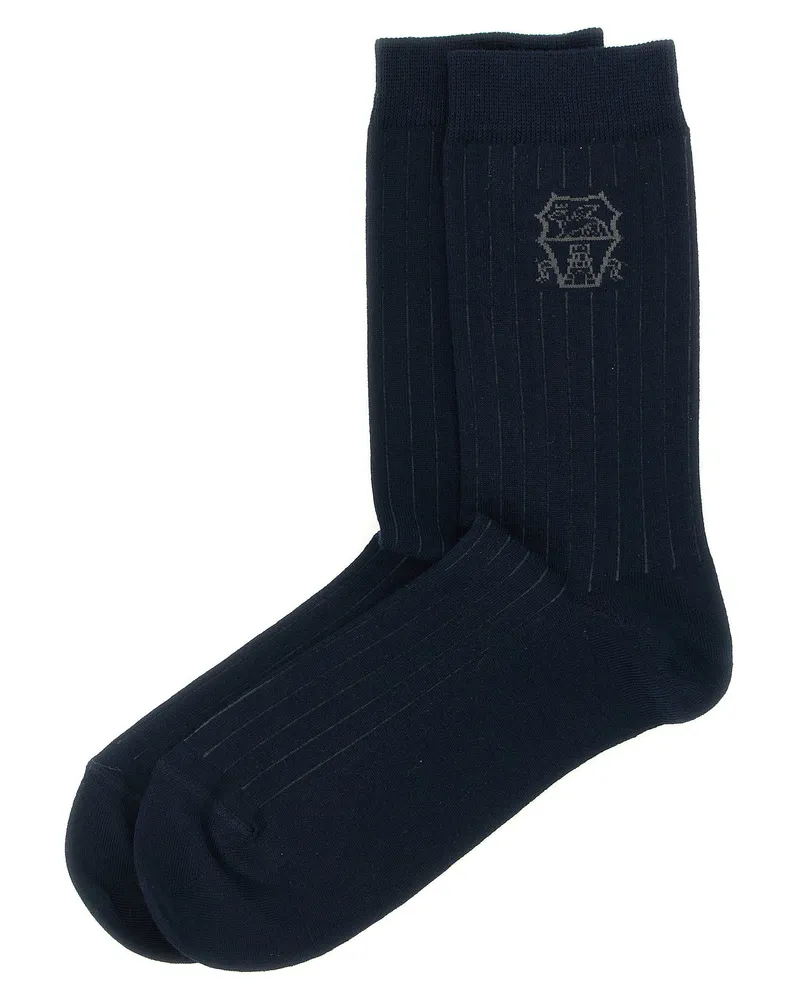 Brunello Cucinelli Socks Coat Of Arms Of Solomeo 