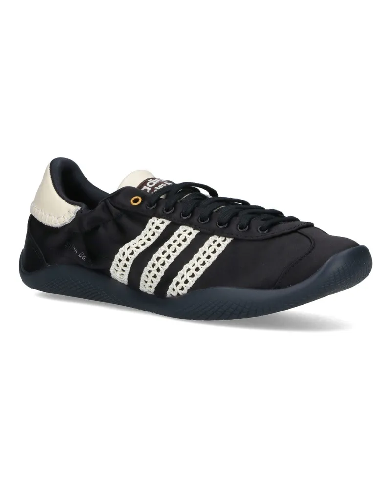 adidas Unisex Adidas X Wales Bonner Sneakers Black Fabric Black