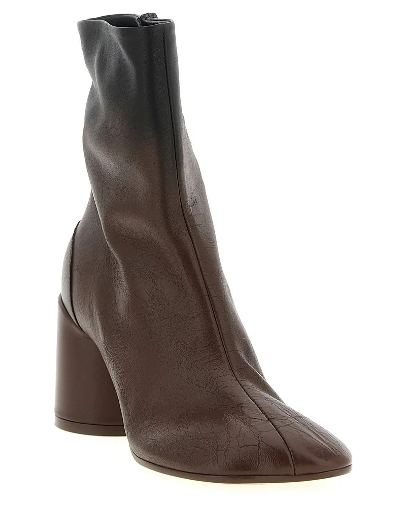 Maison Margiela Anatomic Ankle Boot — Brown Brown