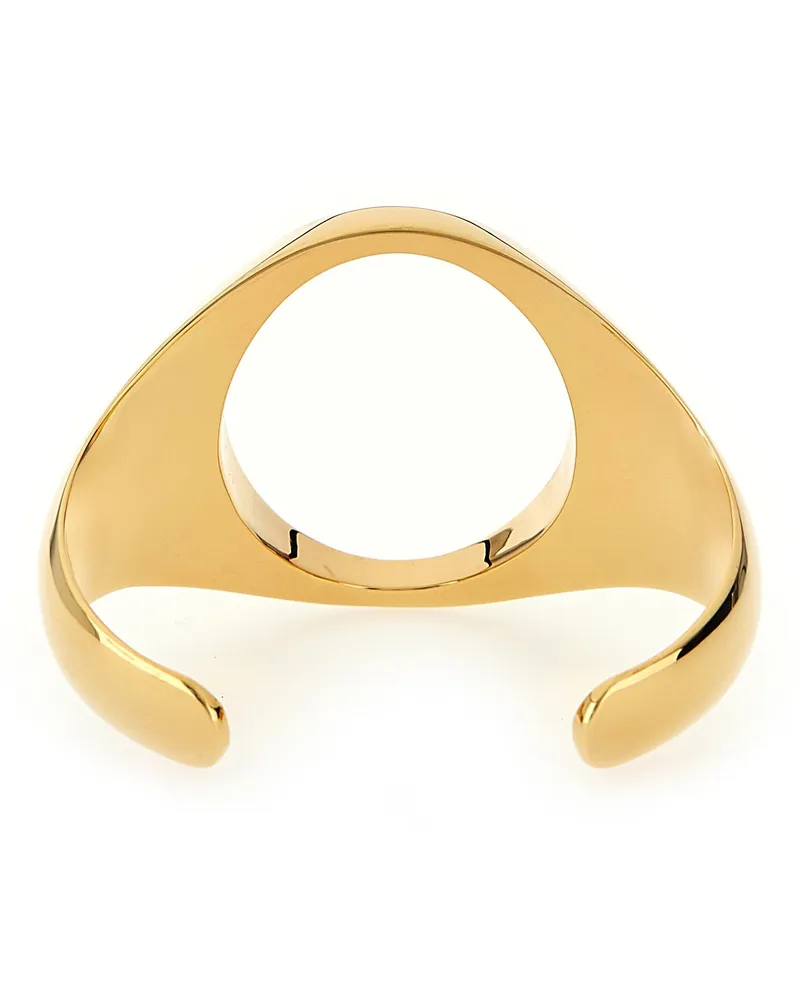 Maison Margiela Women's Gold Brass Bracelet Gold