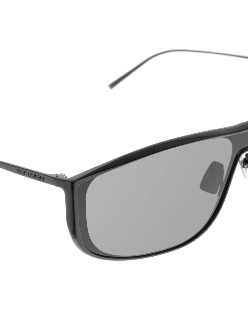 Saint Laurent Women's Sl 605 Luna Sunglasses Black Accessories Black