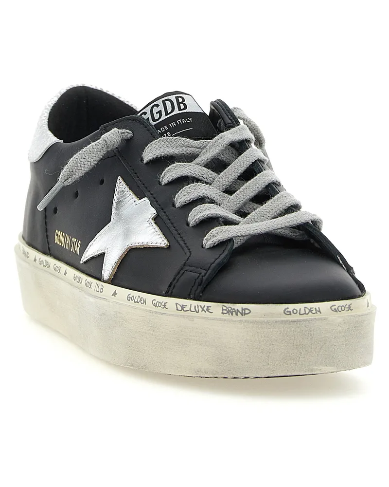Golden Goose Hi Star Sneaker — Black Black