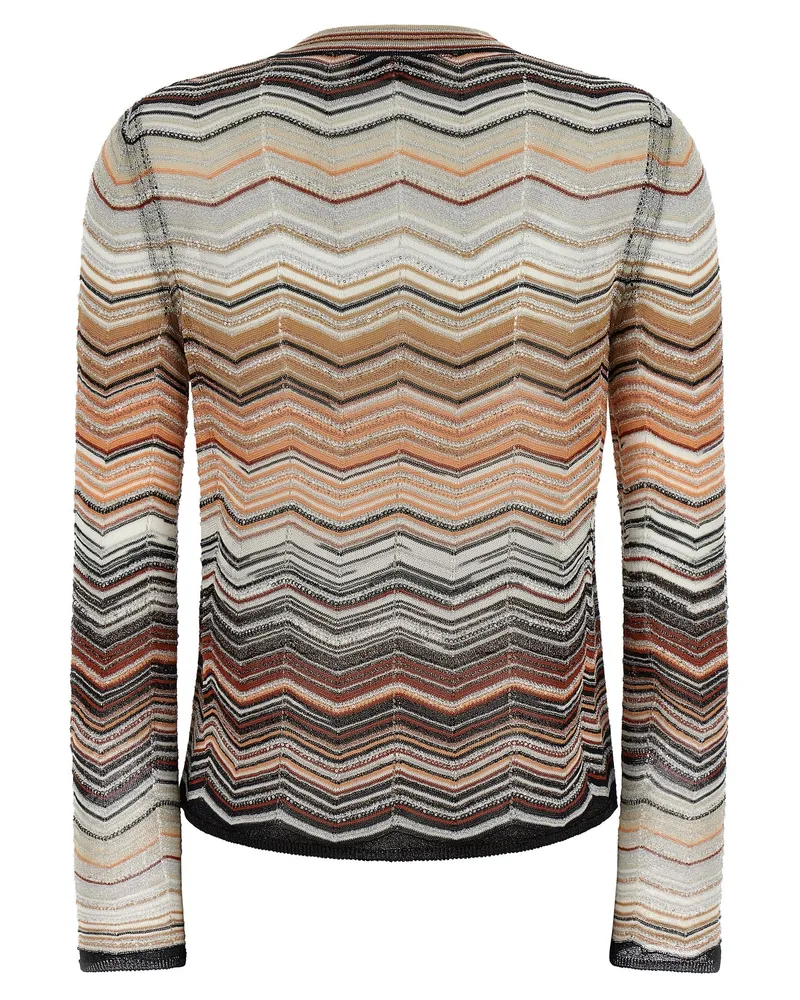 Missoni Women's Brown Viscose Cardigan Clothing Brown
