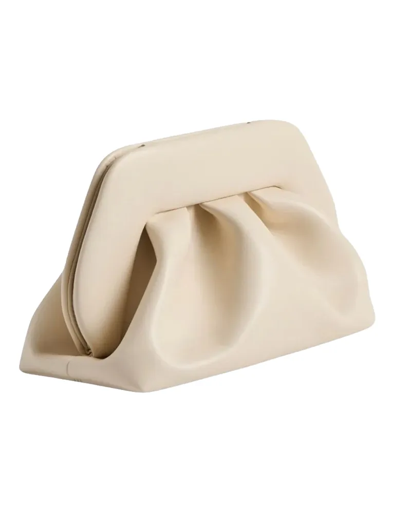 THEMOIRÈ BIOS Synthetic Clutch — Beige Beige