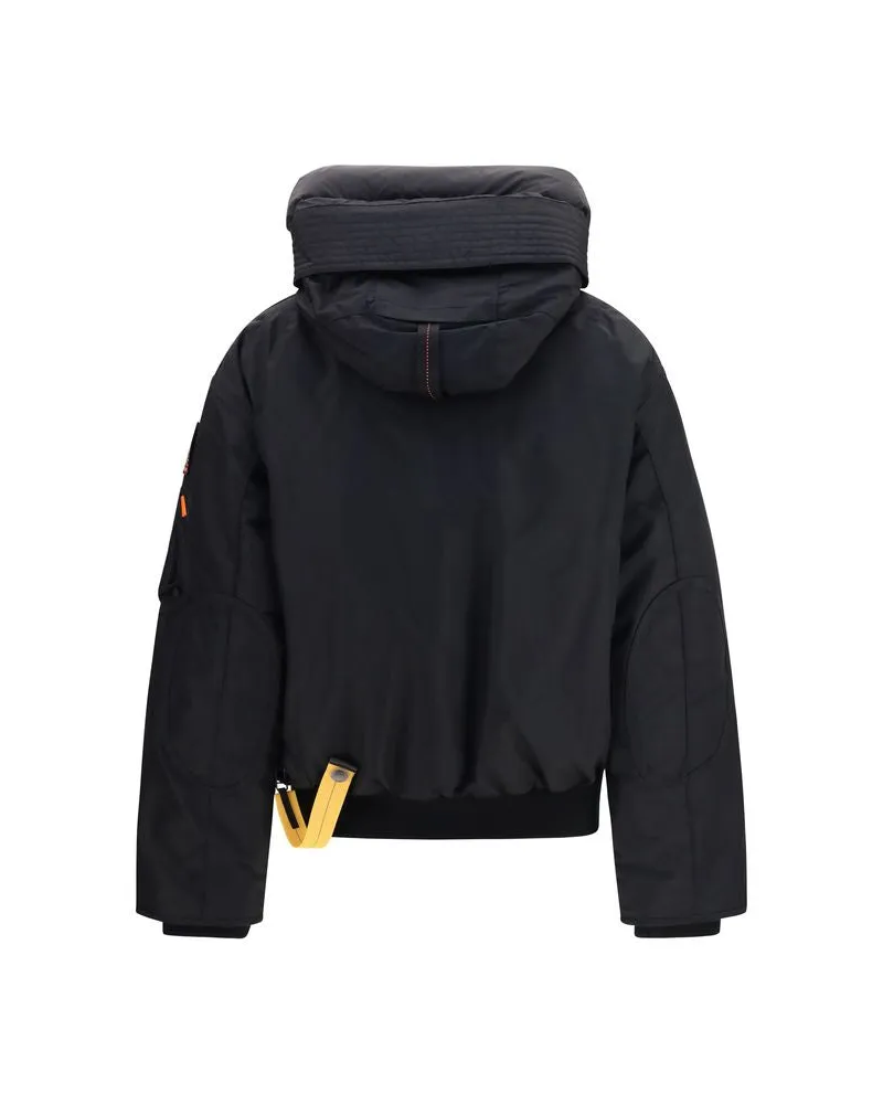 Parajumpers Padded Hooded Padded Jacket — Black Black