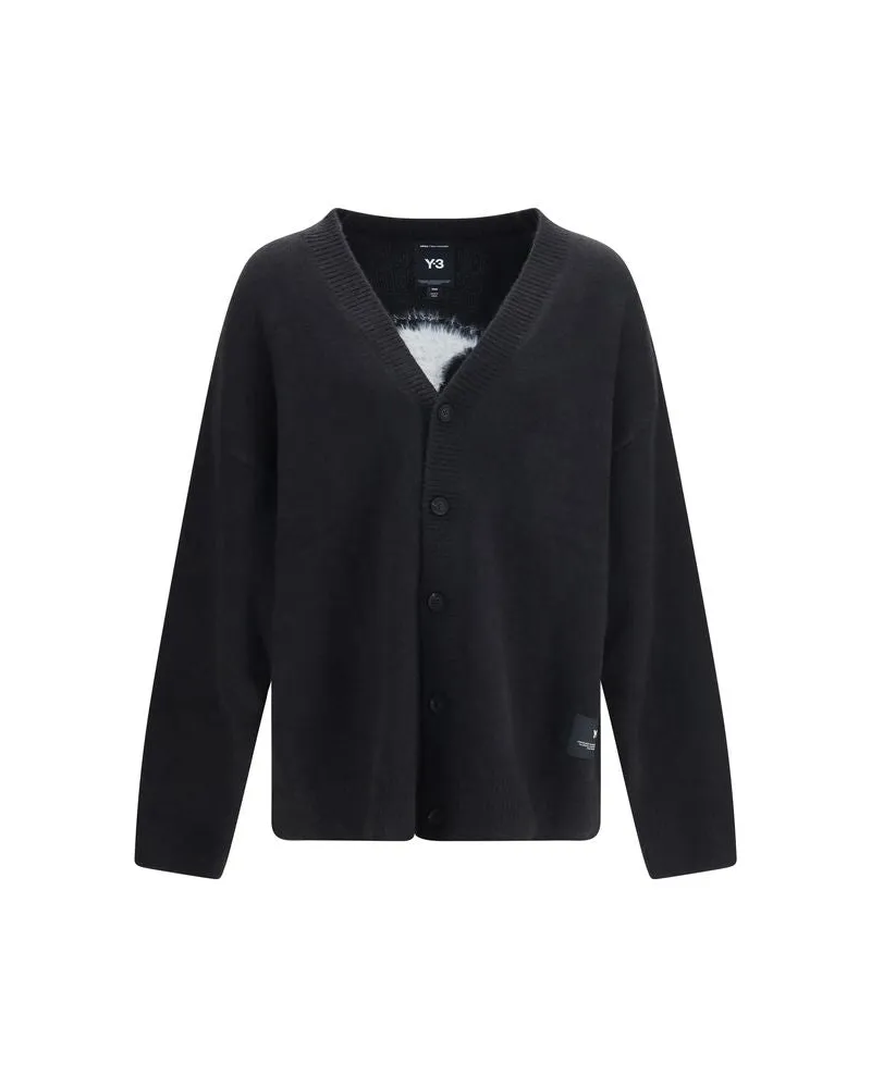 Y-3 Cardigan — Black Black