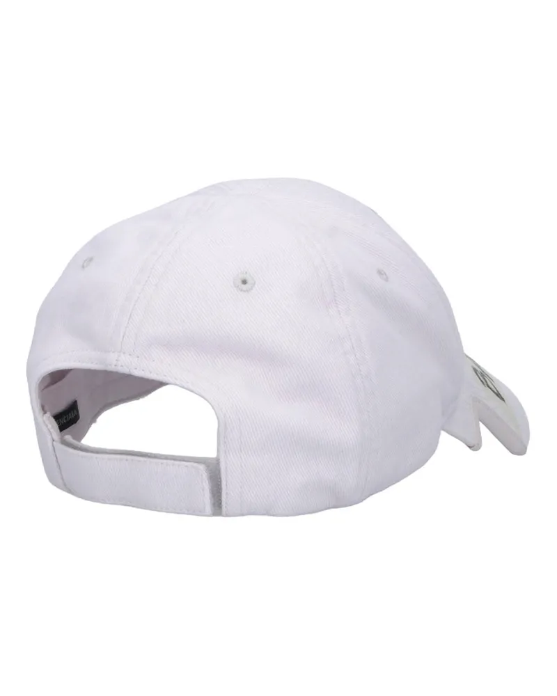 Balenciaga Men's Hats White Cotton White