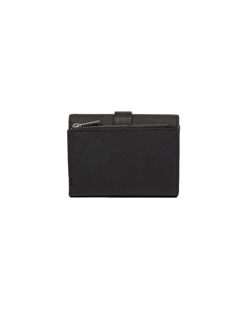 Michael Kors Women's Wallet Black Leather Bags Black