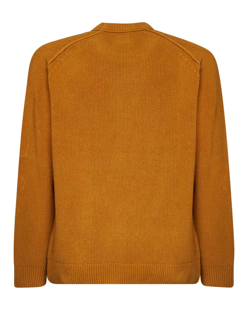 C.P. Company Lens Sweater — Yellow Yellow