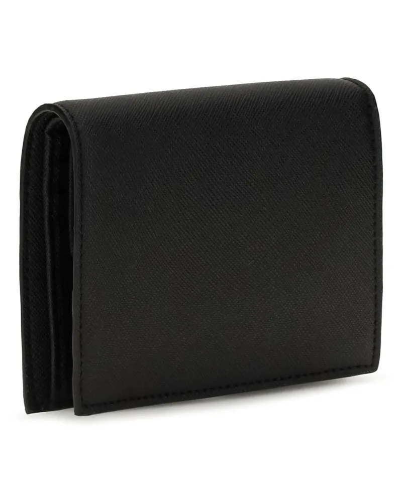Vivienne Westwood Women's Orb Logo Bifold Wallet Black Polyurethane Black