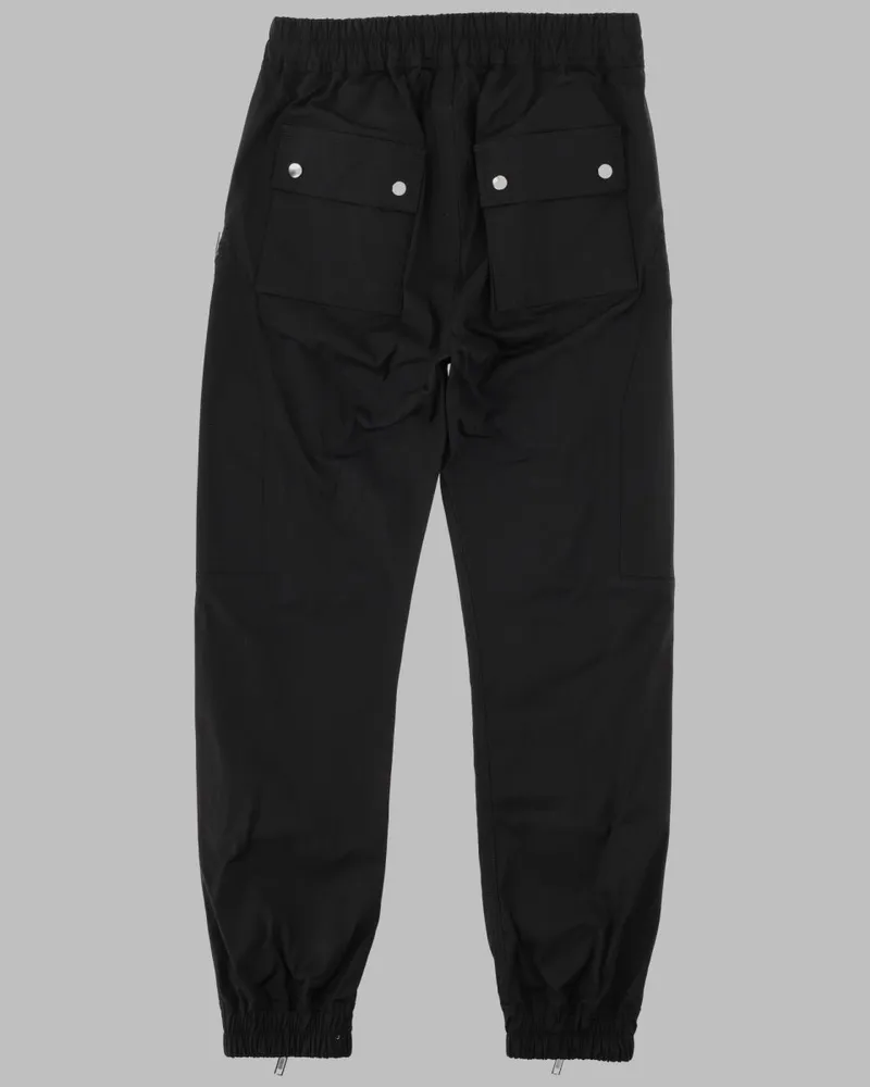Rick Owens Heizer Cargo Trousers — Black Black