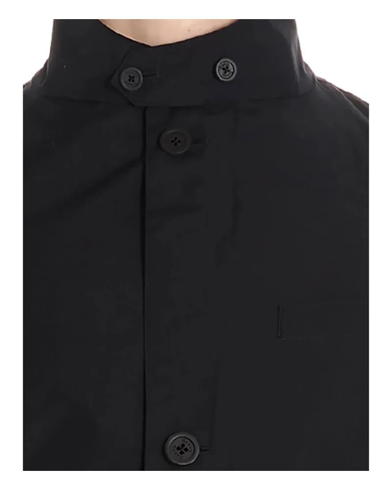 Herno Men's Black Polyester Full-Length Jacket Clothing Black