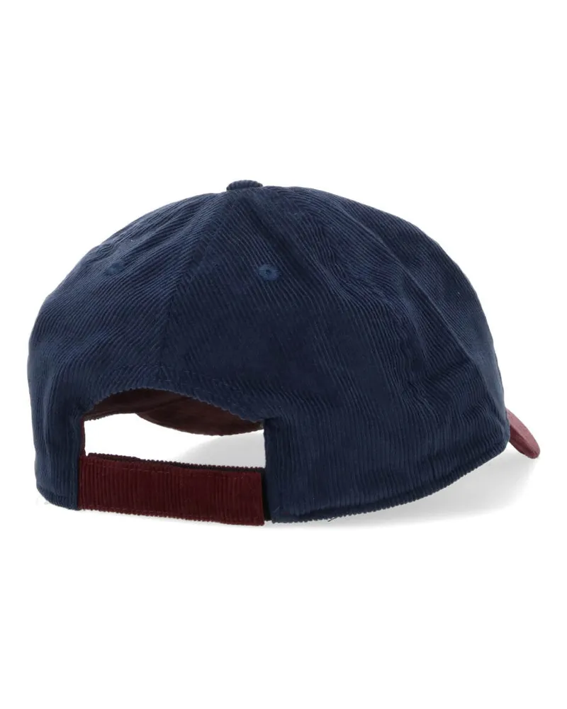 AUTRY Unisex Hats Blue Cotton Navy