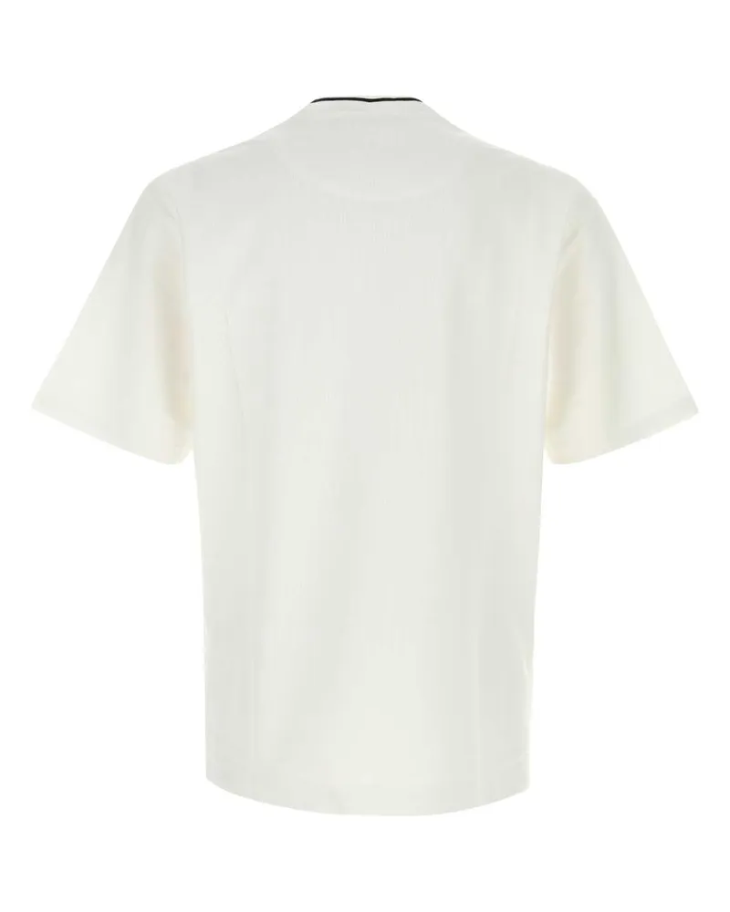 Dolce & Gabbana Piquet Cotton T-Shirt — White White