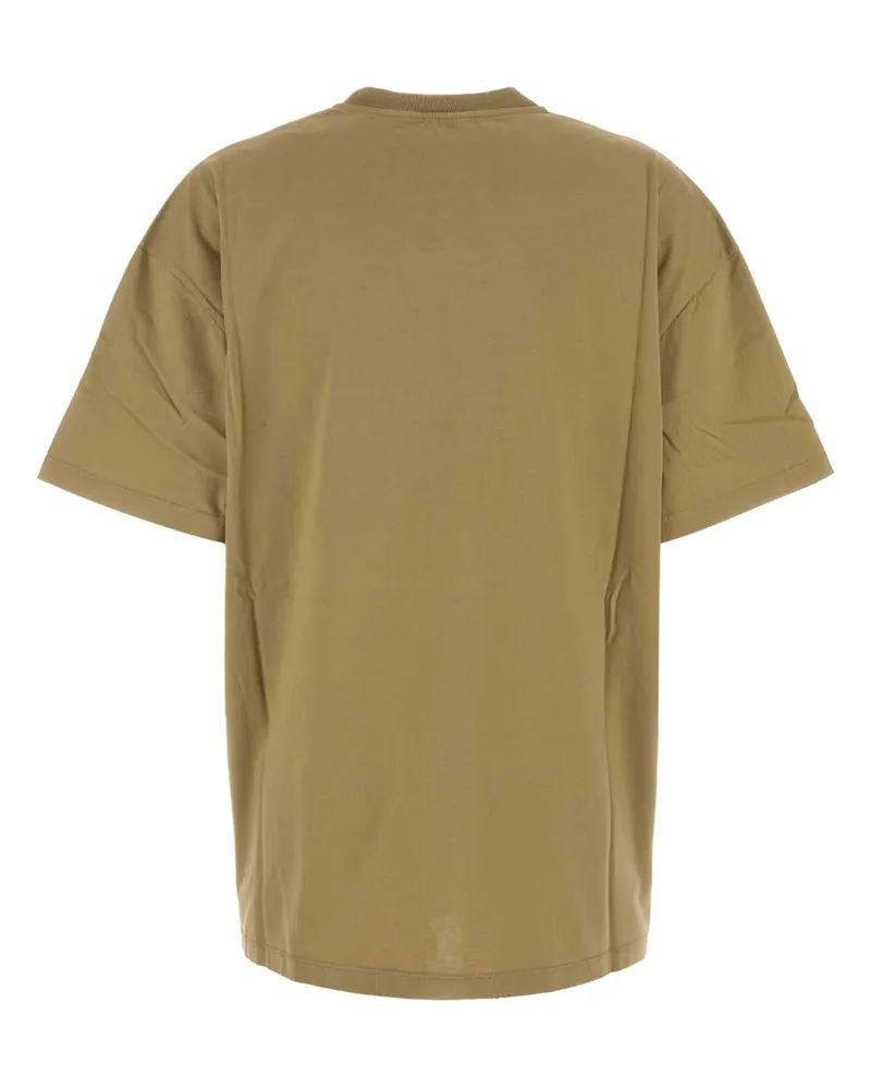 Prada Women's Sage Green Jersey T-Shirt Oliva T-shirts And Polos Green