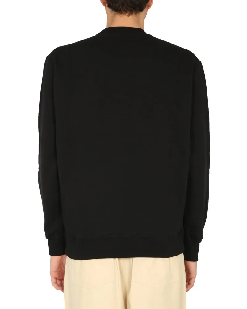 Opening Ceremony Embroidered Logo Sweatshirt — Black Black