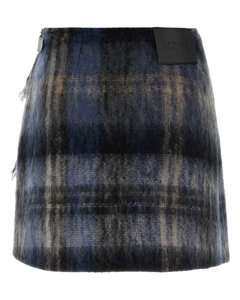 Loewe S540y08xc0 Bluemulticolor Blue-Multicolor Gonne Blue/multicolor Skirt Blue