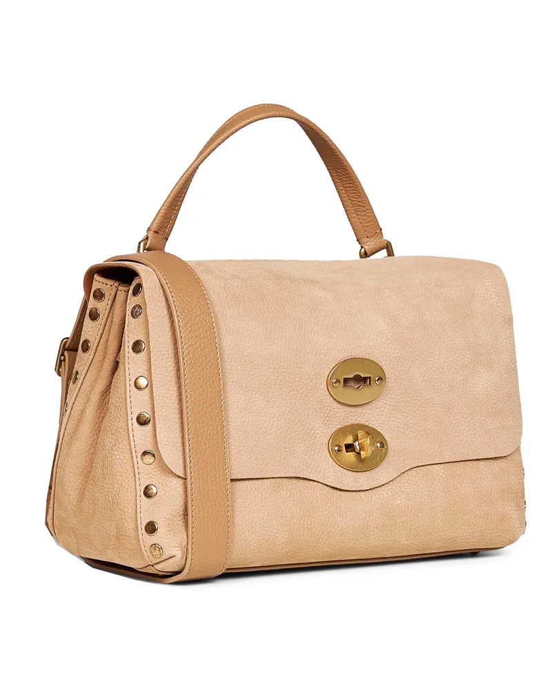 Zanellato Top Handle Bag — Beige Beige