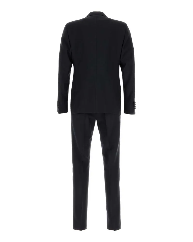 Prada Men's Midnight Blue Wool Blend Suit Blu+nero Abiti Navy