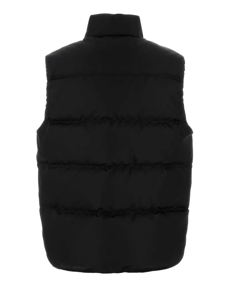 Prada Women's Black Re-Nylon Down Jacket Nero Piumini Black
