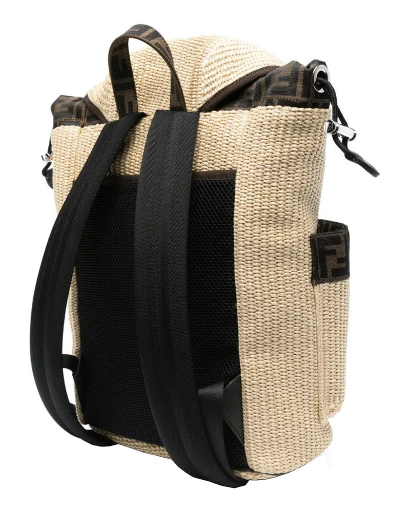 Fendi Grain Backpack — Multicolor Multicolor