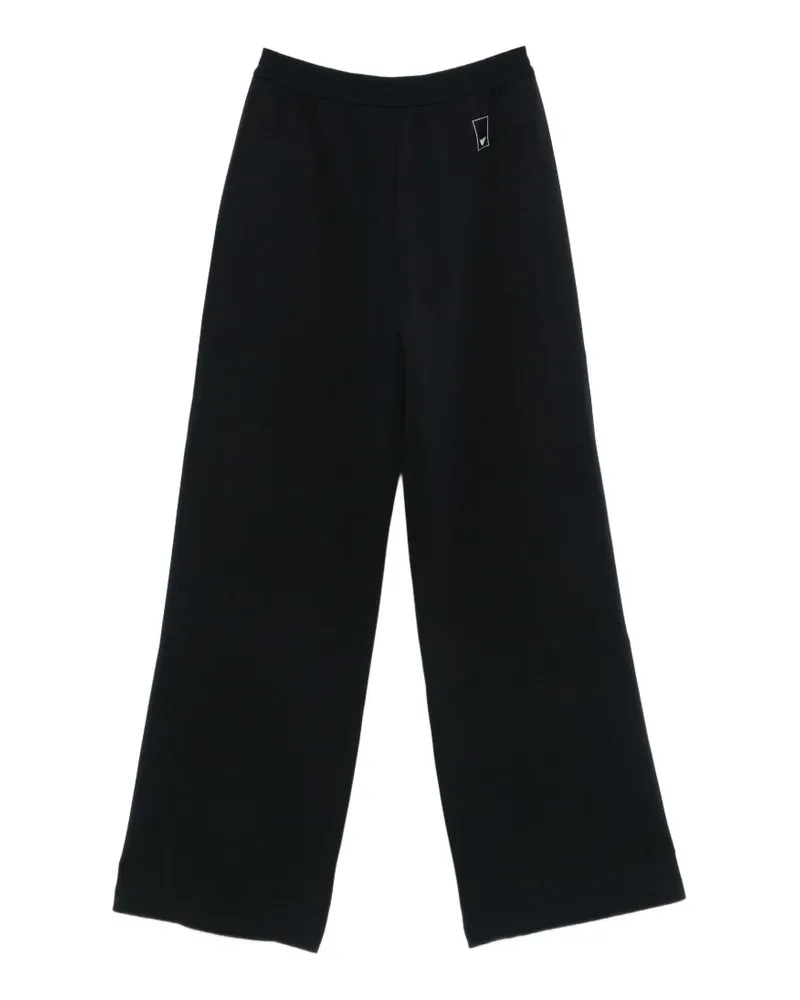 Emporio Armani Cotton Trousers — black Black