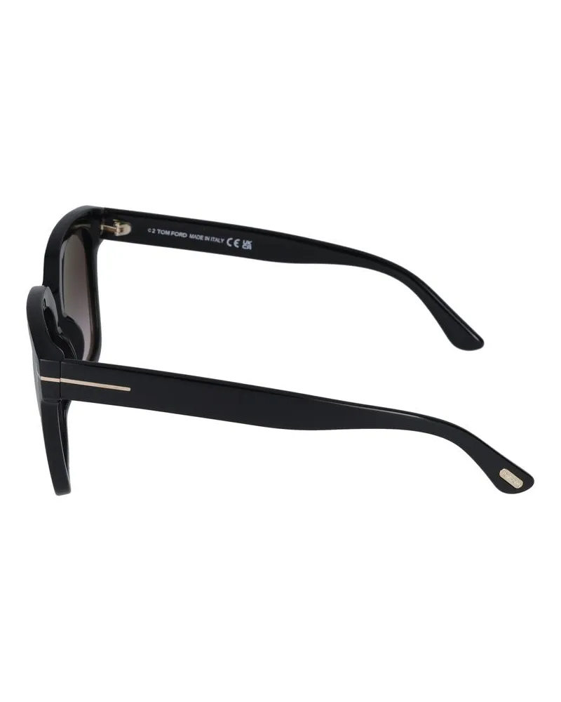 Tom Ford Unisex Sunglasses Ft0952 01b 19-140 Injected Black