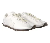 Men's Cateyes Sneakers -  Leather Silver Calfskin Shoes