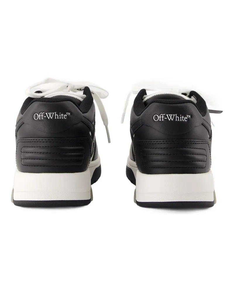 OFF-WHITE Women's Out Of Office Sneaker Black Cowhide Black