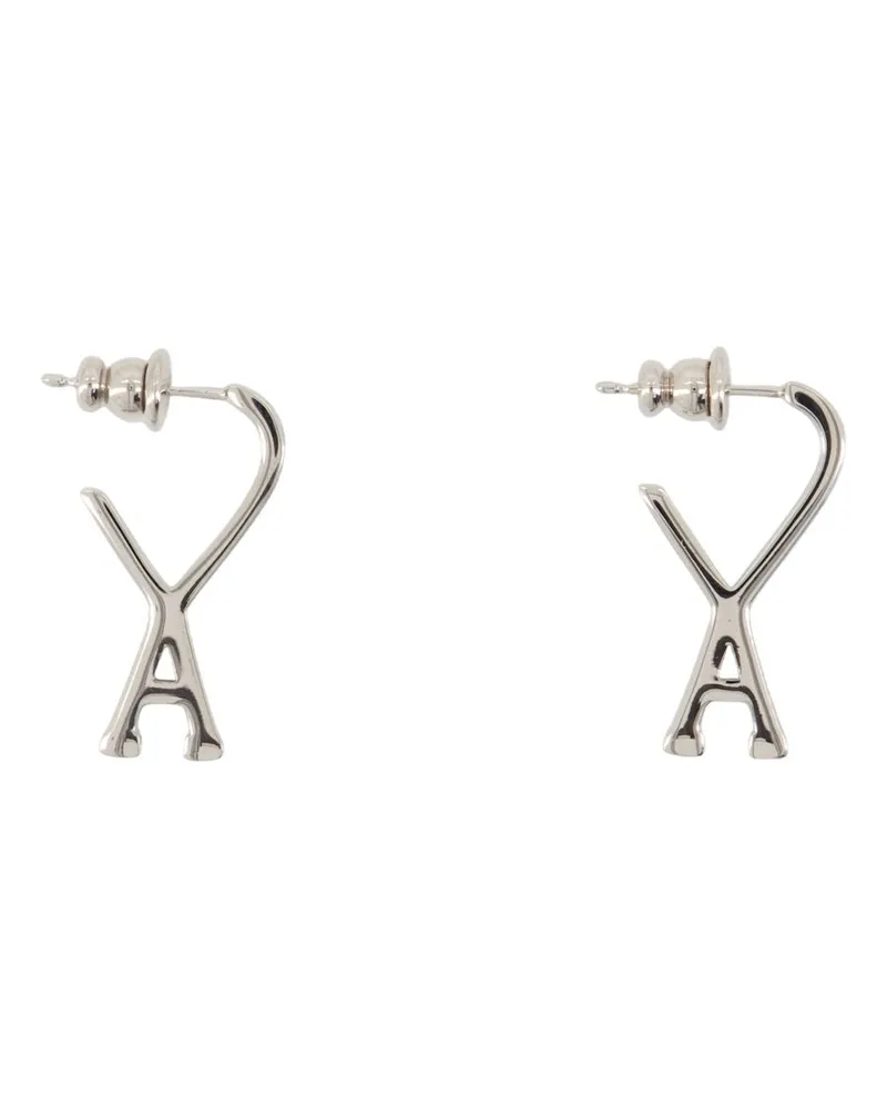 AMI Paris Women's Adc Earrings Metal Silver Jewelry-Watches Silver