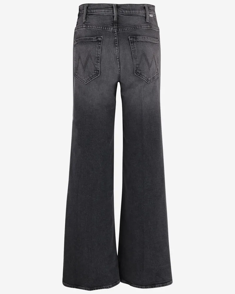 Mother Women's Jeans Stretch Cotton Dark Grey Gray