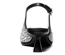 Women's Slingback Pumps Black Footwear High-heels