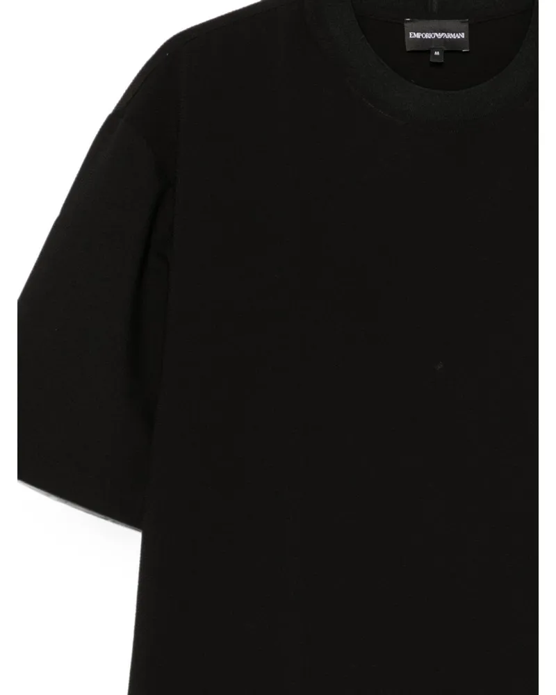 Emporio Armani Crew Neck T-Shirt — Black Black