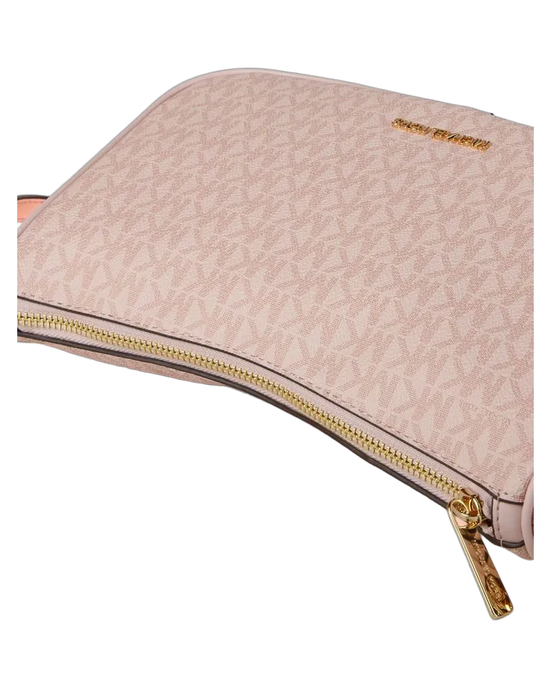 Michael Kors Women's Crossbody Bag Powder Blush 89.polyvinyl Chloride Polyester Crossbody-bags Pink