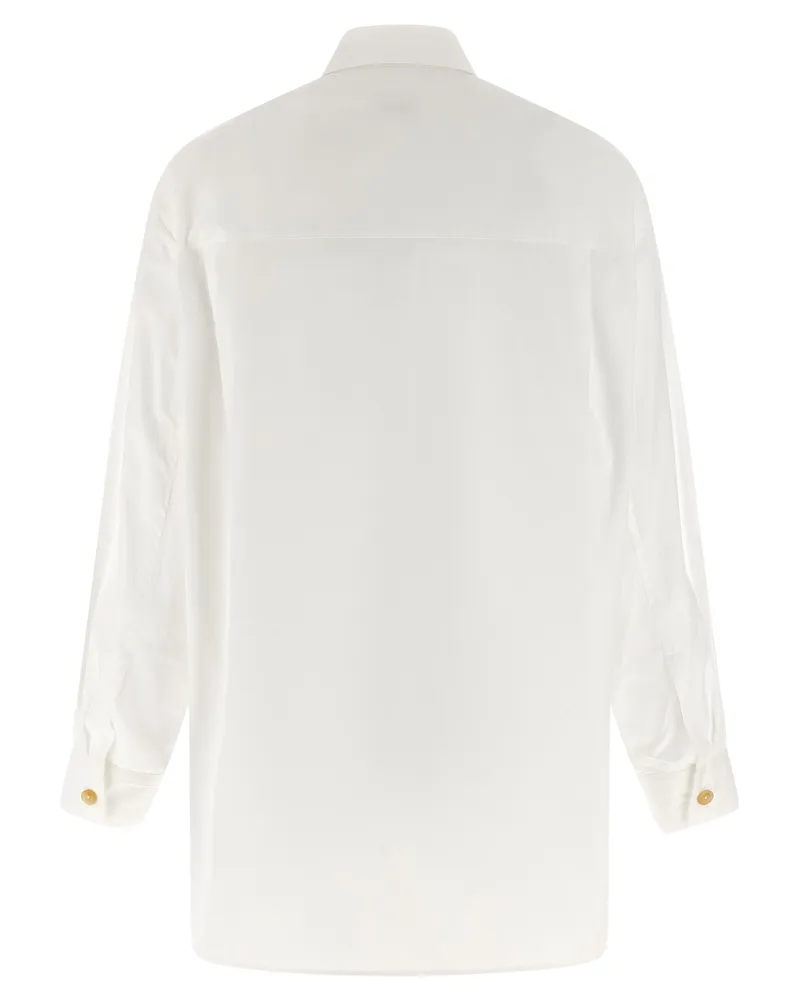 KHAITE Women White Cotton Blouse White