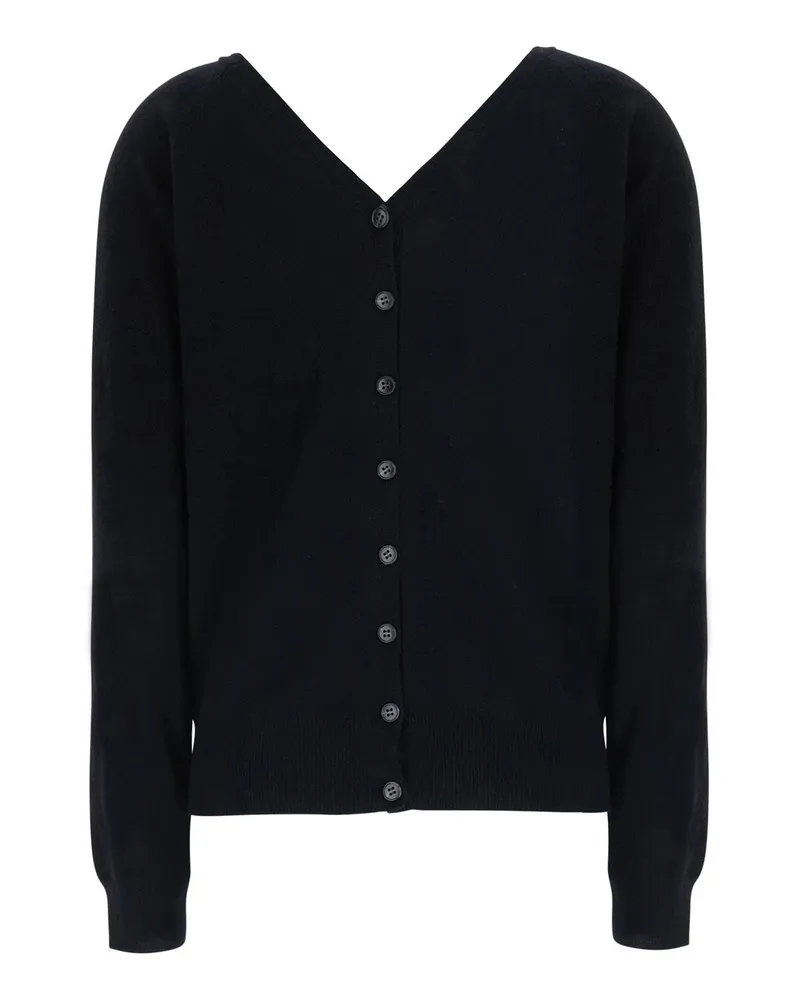 Lisa Yang Women's Cardigan Jiani Black Cashmere Knitted Tops Top Black