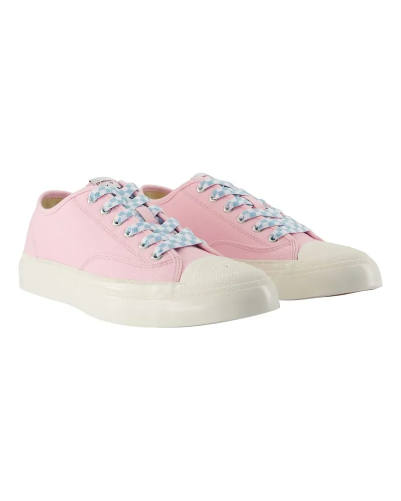 Kenzo Men's Hoshi Low Top Vulcanized Sneakers -  Cotton Pink Shoes Pink