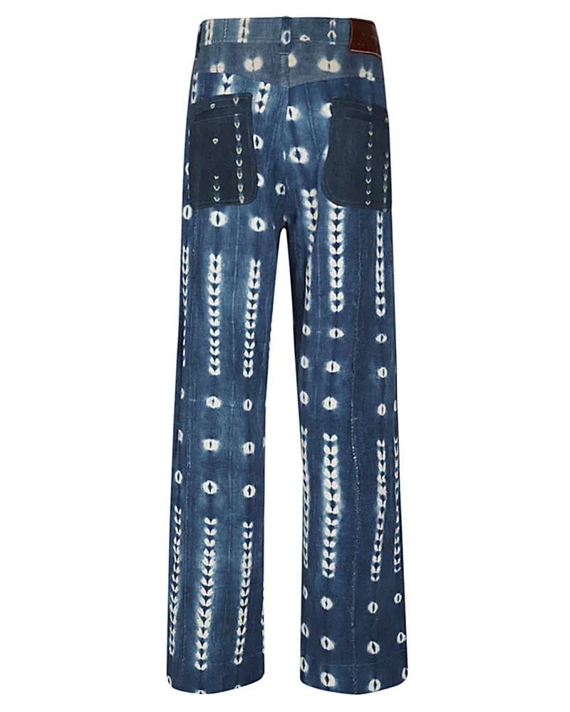 Wales Bonner Miles Jeans — Blue Blue