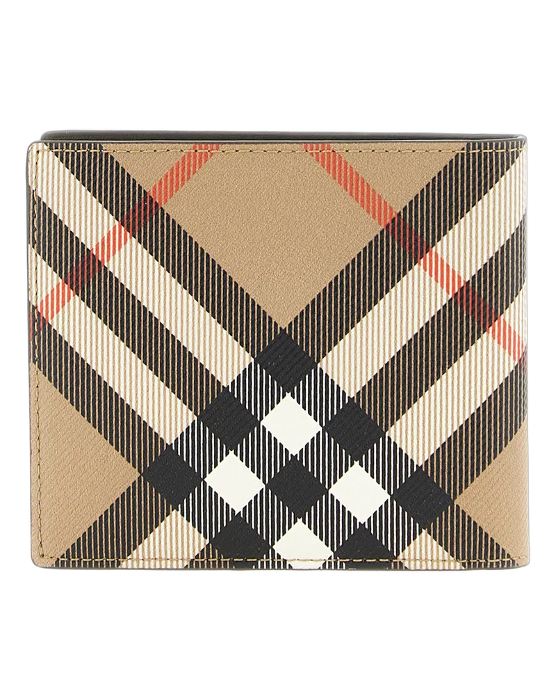 Burberry Men's Beige Polyethylene Wallet Beige