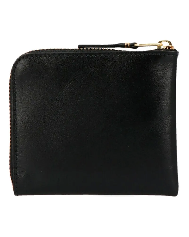 Comme des Garçons Men's Black Calfskin Wallet Black