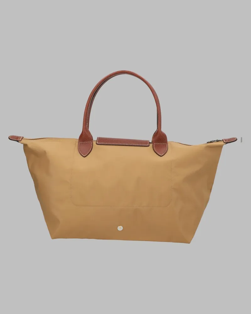 Longchamp Le Pliage One Top Handle Bag — Beige Beige