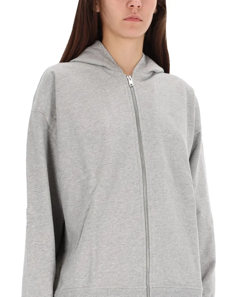 Ganni Teddy Sweatshirt — Gray Gray