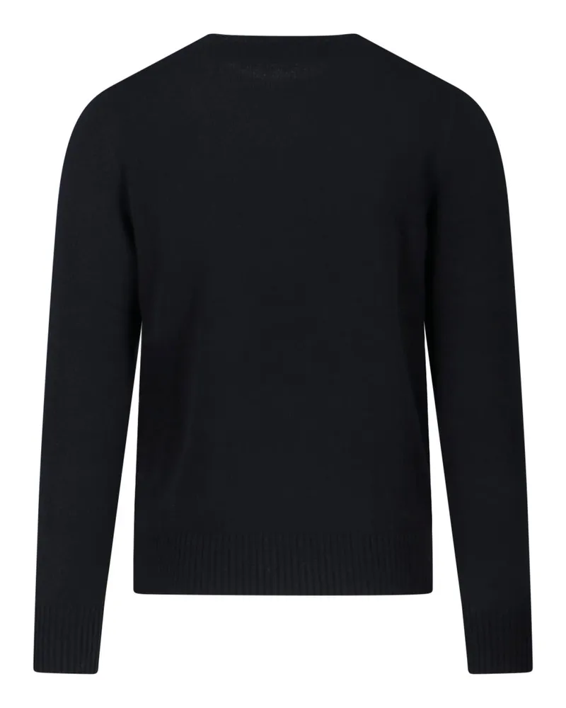 Drumohr  Men's Sweaters Black Cashmere Black