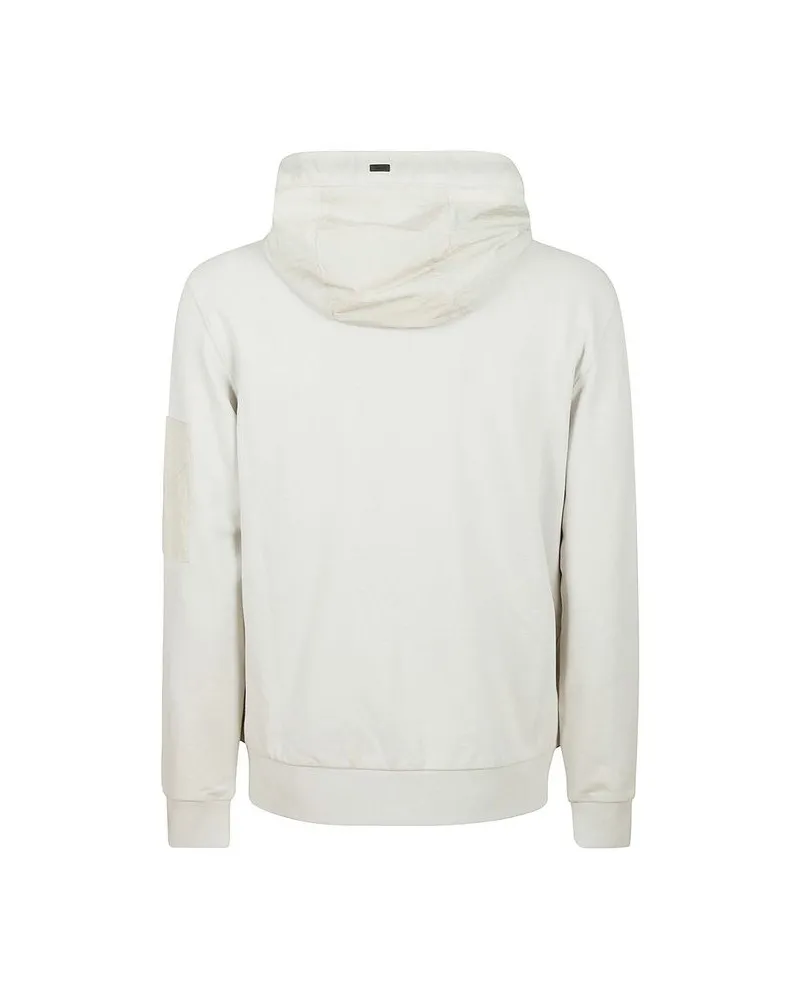 Herno Men's Gray Cotton Sweatshirt Clothing White