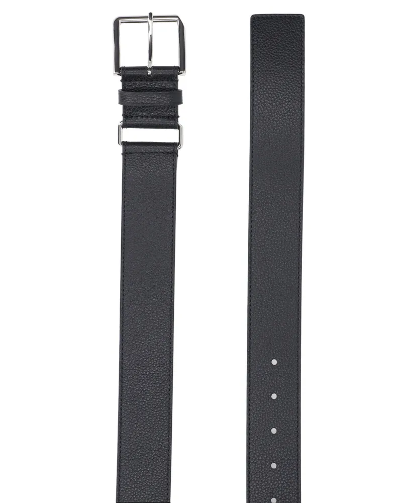 Givenchy Men's Belts Black Calf Leather Black