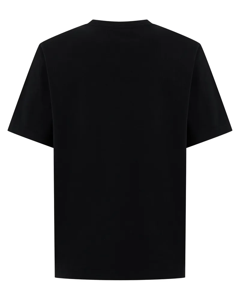Kitsuné Men's Cotton T-Shirt Black T-Shirts And Polos Black