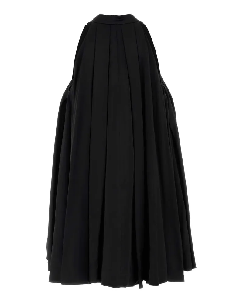 Loewe Women's Black Satin Mini Dress Abiti Black